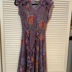 Vintage batik style dress.
